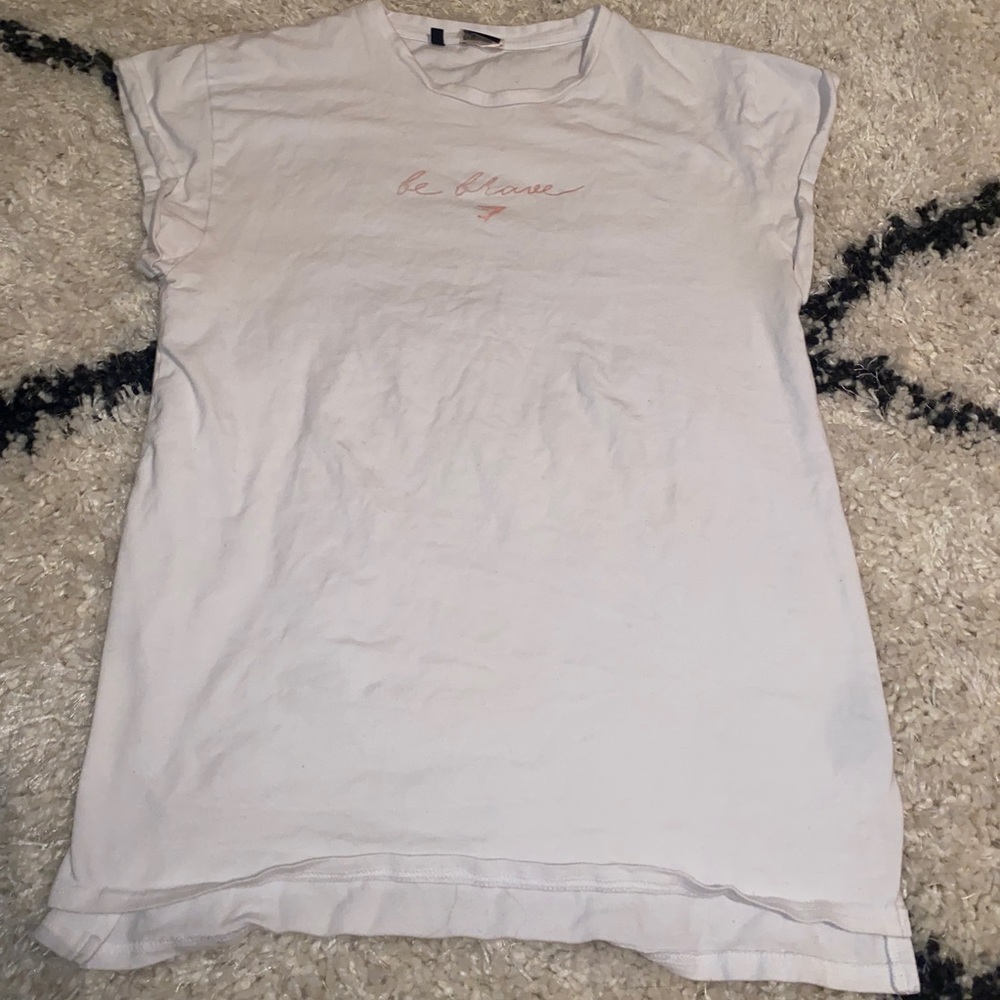 Gymshark shirt “be brave”. Long
